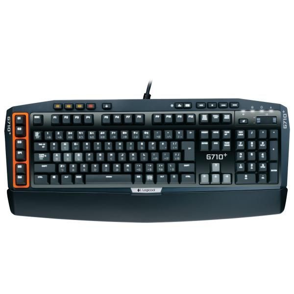 【中古】【PUBG JAPAN SERIES 2018推奨ギア】LOGICOOL メカニカルゲーミングキーボード G710p
