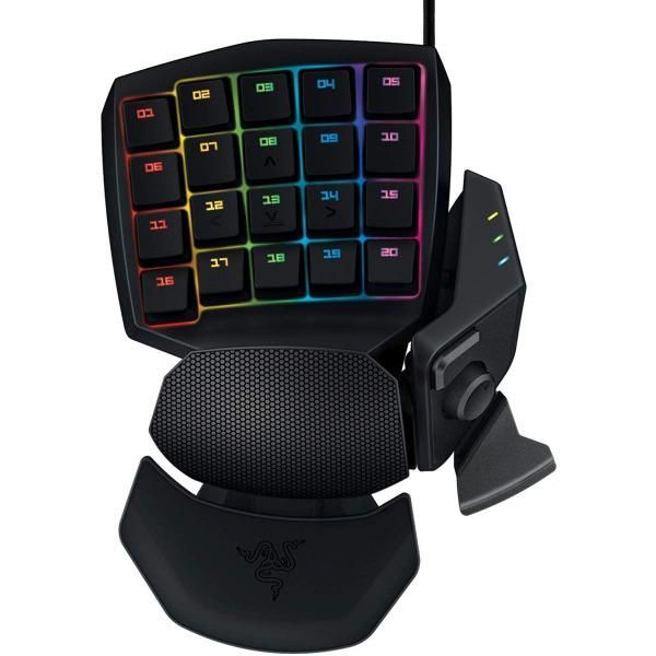 【中古】Razer Orbweaver Chroma マルチライティングメカニカル左手用キーパッド 【日本正規代理店保証品】 RZ07-01440100-R3