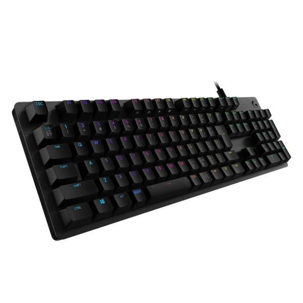 【中古】Logicool G ゲーミングキーボード G512-TC ブラック メカニカルキーボード タクタイル 日本語配列 LIGHTSYNC RGB 静音