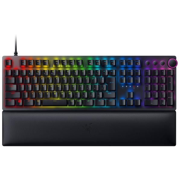 【中古】Razer ゲーミングキーボード Huntsman V2 JP Clicky Optical Switch 日本語 JP配列 オプティカルスイッチ ク