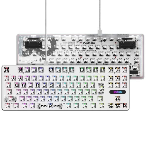 【中古】Pulsar Gaming Gears PCMK メカニカル ゲーミング キーボード TKL JIS 日本語配列 ホットスワップ 80% 91キー カ