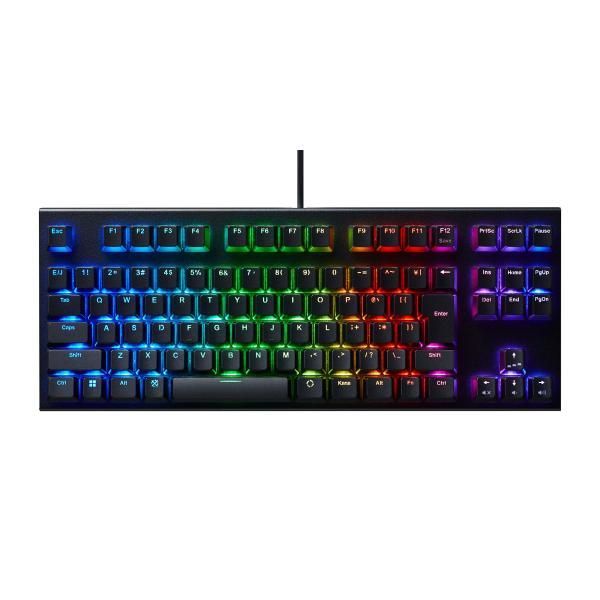 【中古】REALFORCE リアルフォース ラピッドトリガー キーボード 東プレ GX1 静音 45ｇ TKLサイズ 静電容量無接点方式 最速0.1mm作動