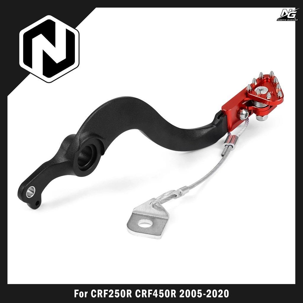 ホンダ CRF250R 2004-2020 CRF450R 2005-2020 CRF450RX 2017-2019 CRF 250R 450R 450RX 鍛造リアブレーキペダルレバー
