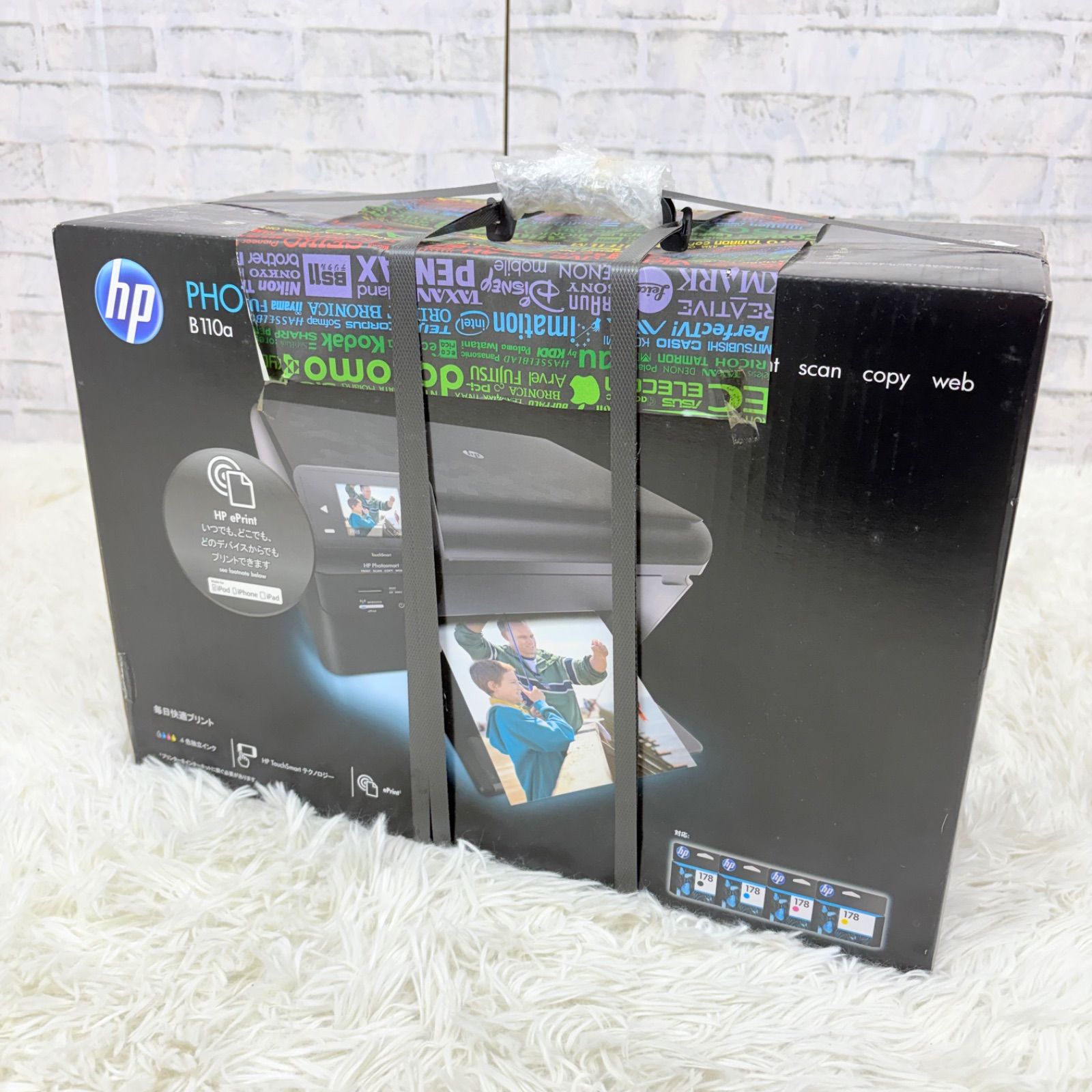 未開封 未使用 HP PS Wireless eAi0 Printer B110a P Photosmart Wireless B110a プリンター 4色独立インク A4インクジェット複合機