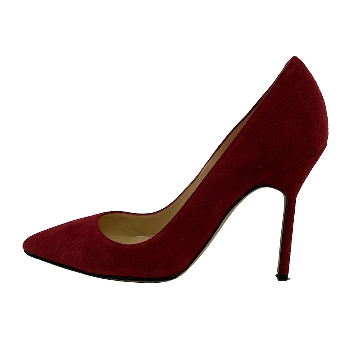 MANOLO BLAHNIK(マノロブラニク) パンプス 36 レディース - レッド 36