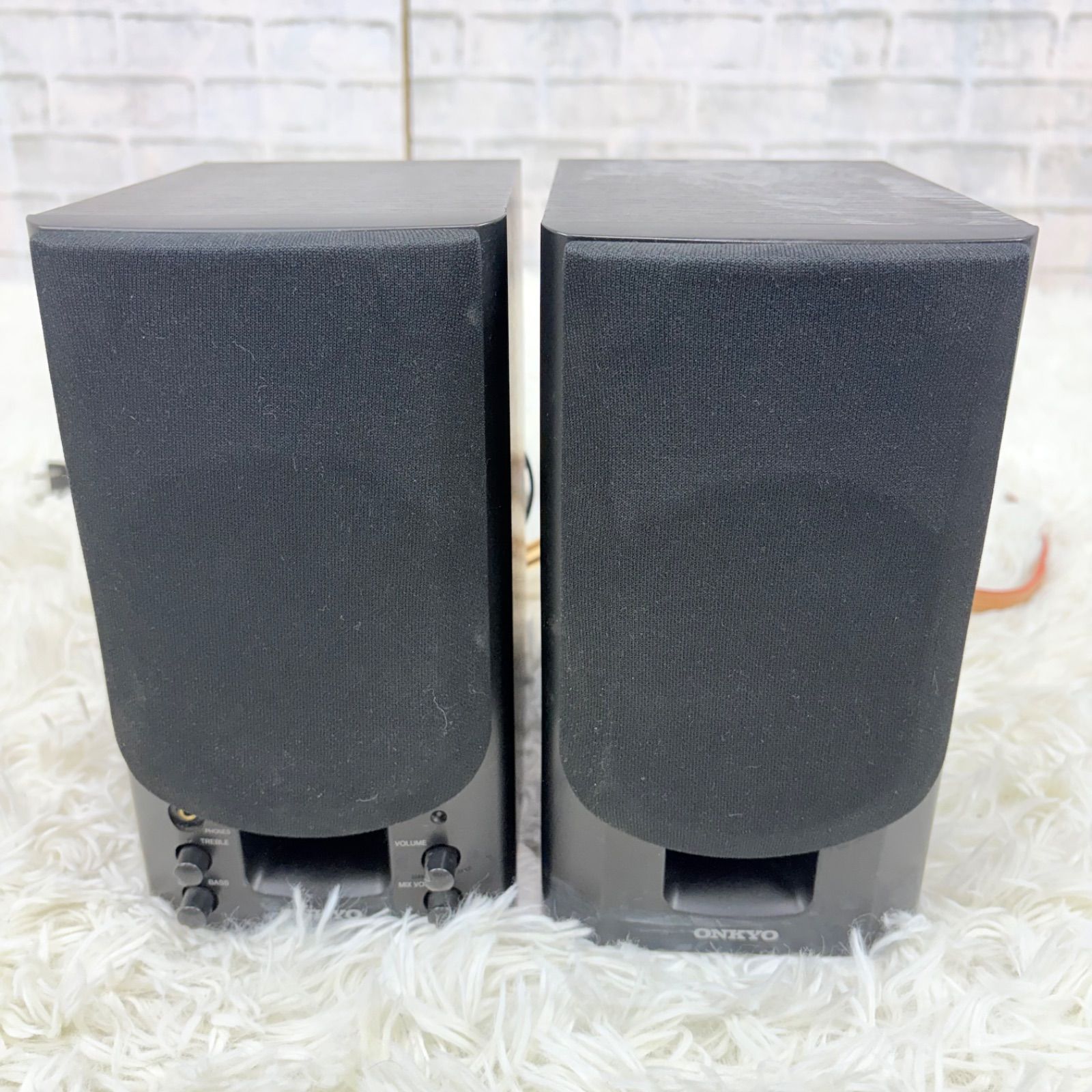 オンキョー ONKYO スピーカー GX-70AX ブラック アンプ内蔵 オーディオ