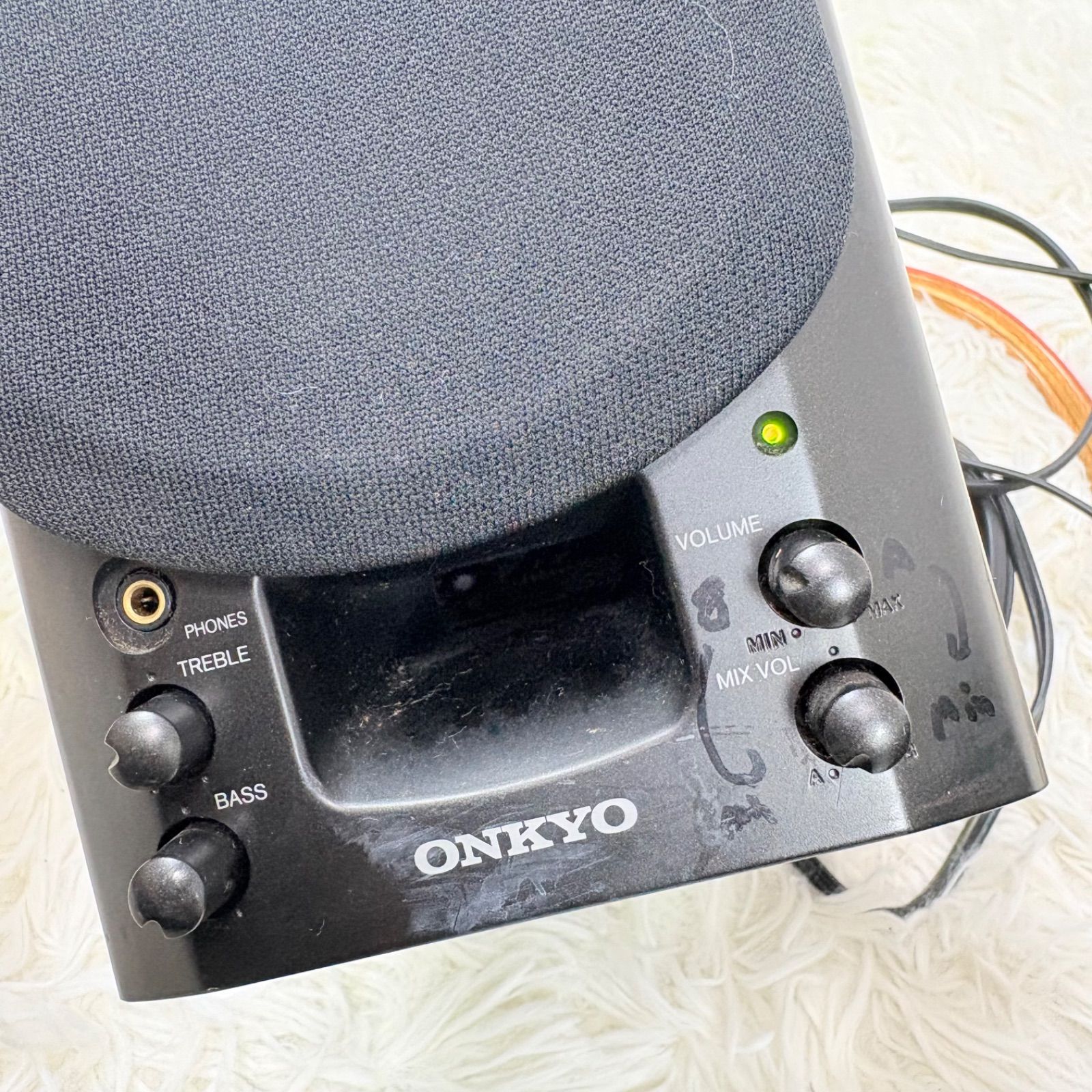 オンキョー ONKYO スピーカー GX-70AX ブラック アンプ内蔵 オーディオ