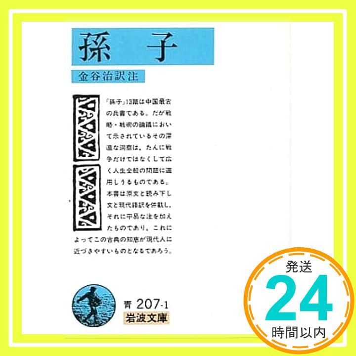 孫子 (岩波文庫 青 207-1) 金谷 治_03