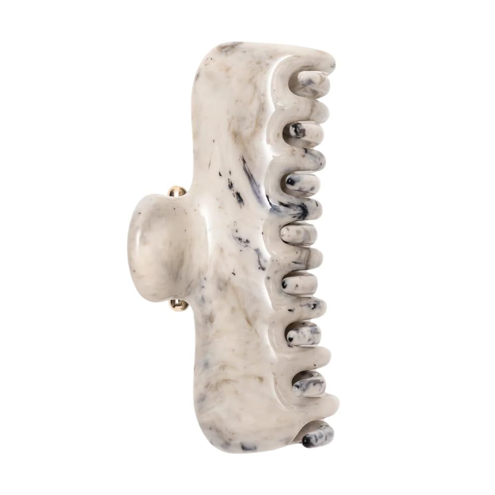 UNDO HAIRWARE (ウンドヘアウェア) No.4 CLAW CLIP クロークリップ ヘアクリップ ヘアアクセサリー イタリア製【並行輸入品】 (GREY MARBLE) [GREY MARBLE]