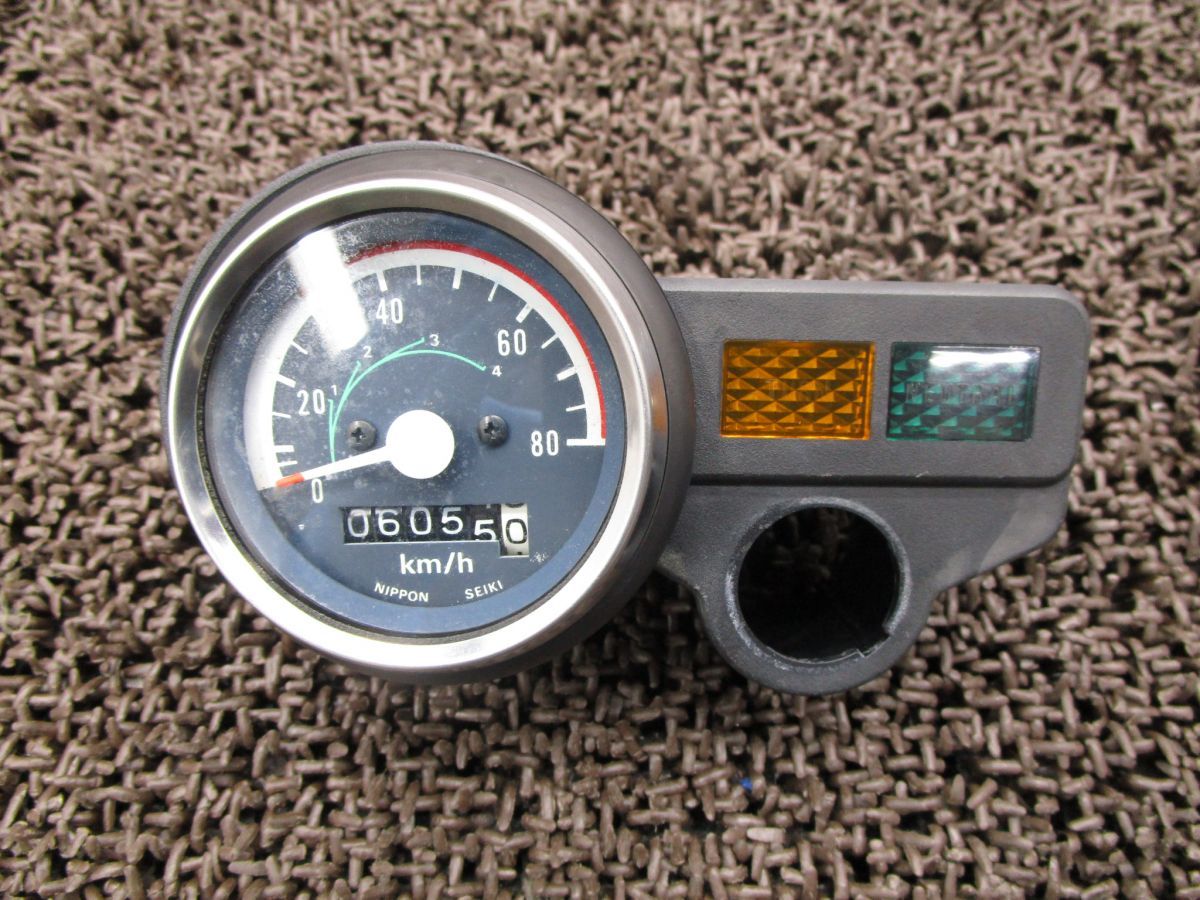 アメリカン ダックス50 スピードメーター カバー ●B7910！ST50 ホンダ 【 ST50E 】 キャブ車 動画有 DAX 6V