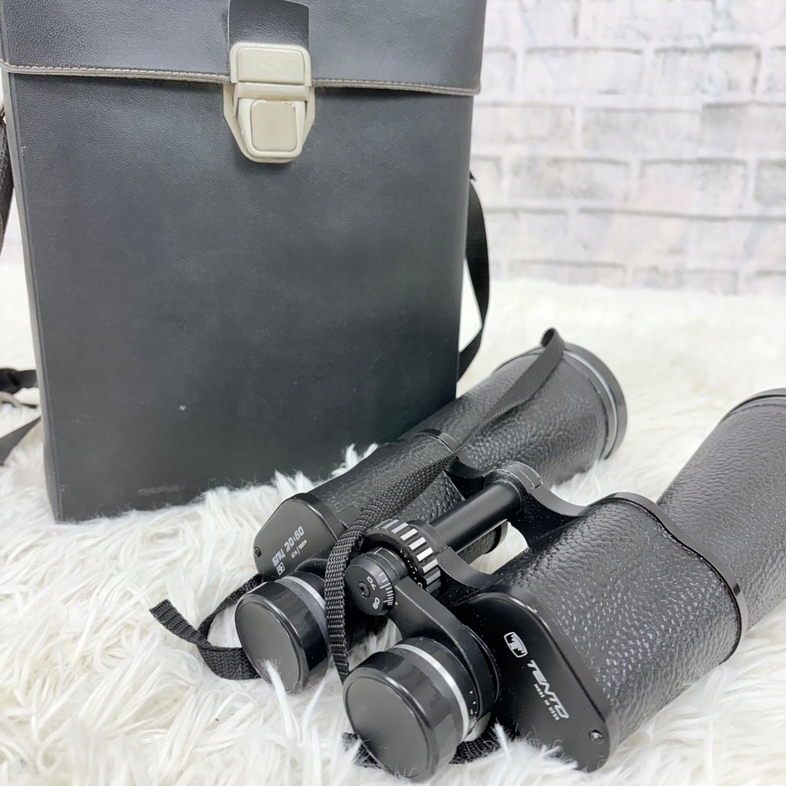 旧ソ連製 TENTO 双眼鏡 20×60 62m/1000m MADE IN USSR テントー 希少