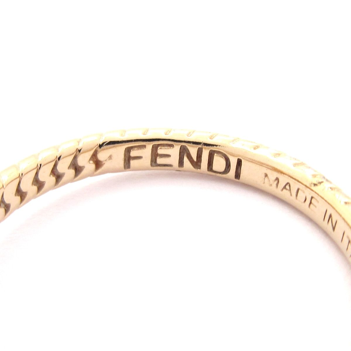 FENDI(フェンディ) リング S - ゴールド サイズ：S - メルカリ