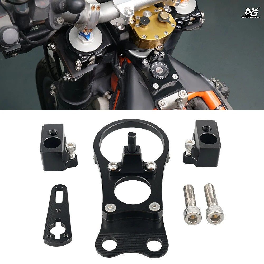 KTM 690 ENDURO ENDURO R 2012-2018 モーターサイクル ステアリングダンパー マウントキット ブラケット