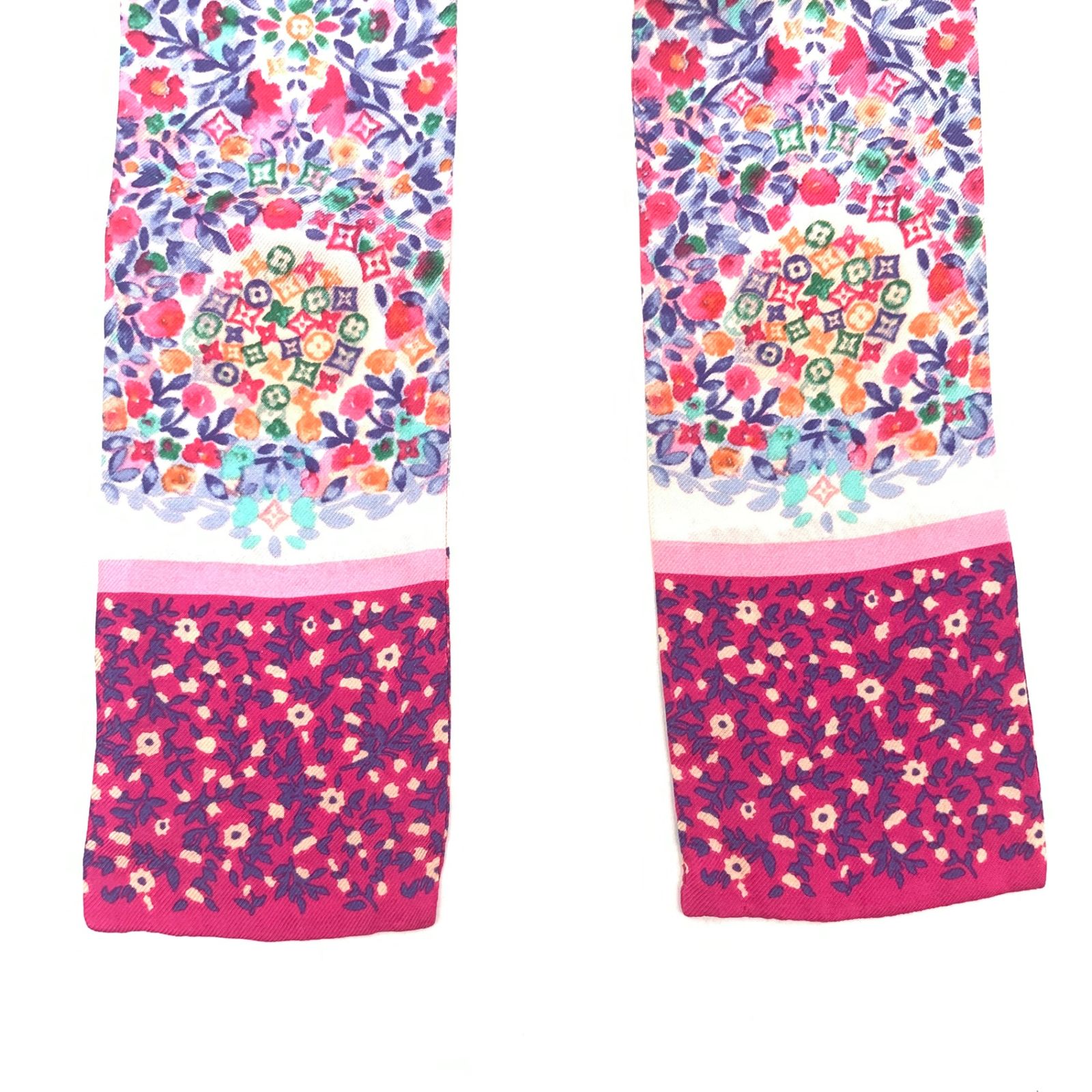 LOUIS VUITTON ルイヴィトン バンドー カターニャ スカーフ 花柄