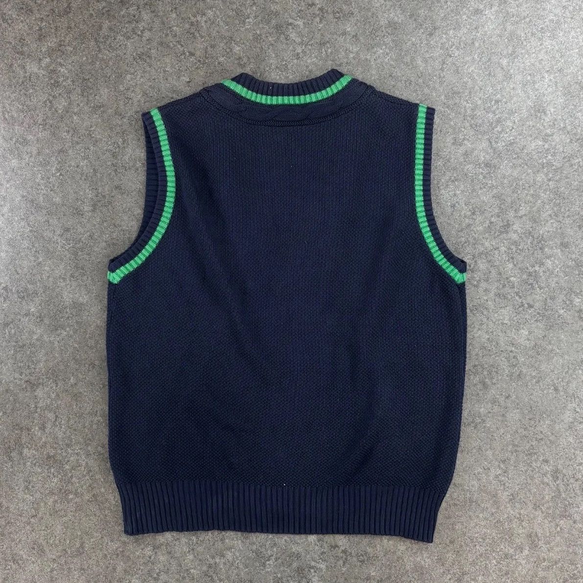 Vintage CHEMISE LACOSTE フレンチラコステ チルデンニットベスト ワニ 