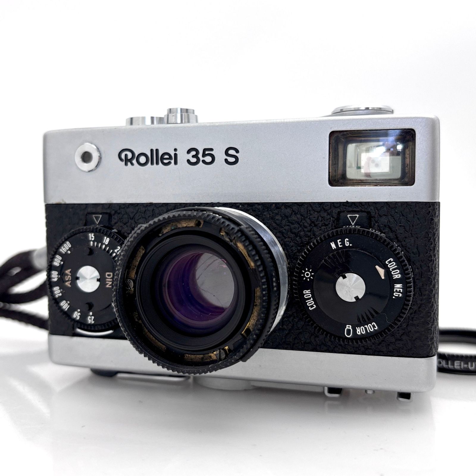 訳アリ特価【ローライ】Rollei 35 S Sonnar シルバー + 専用UVフィルター付き #S044