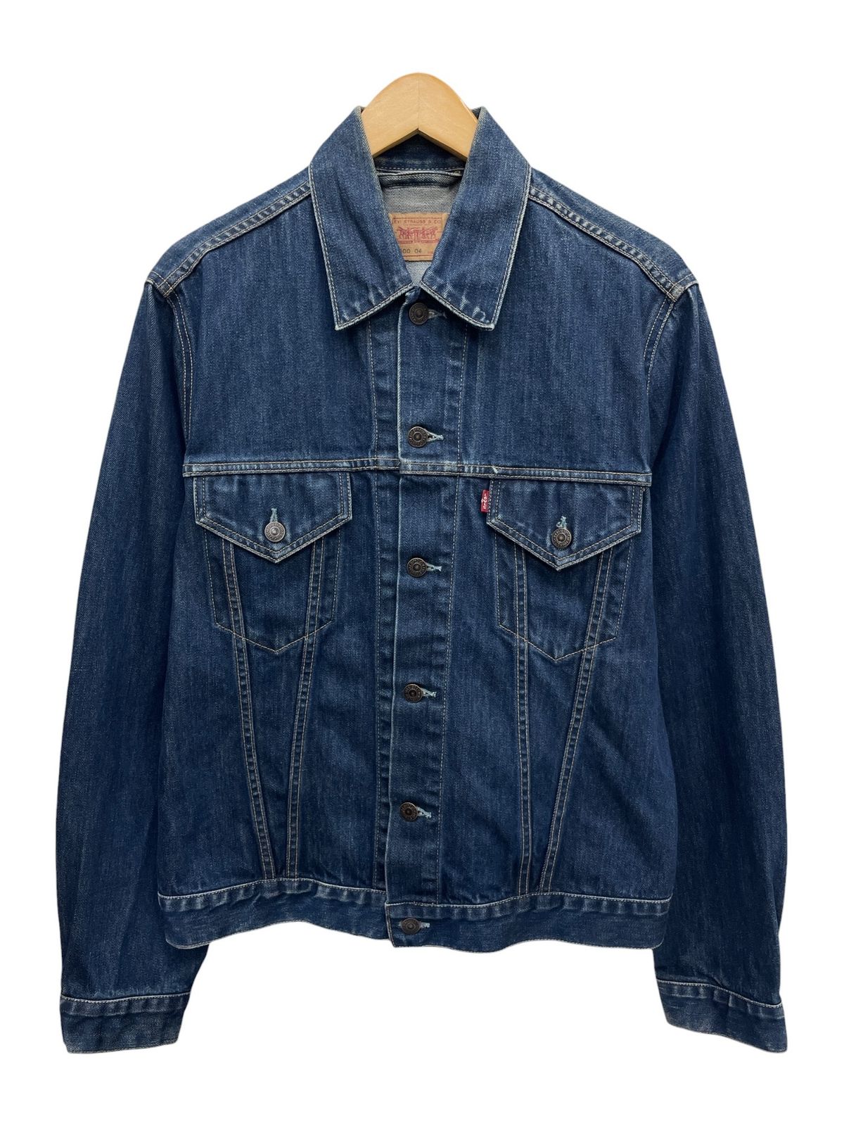 Levi’s (リーバイス) EURO ユーロリーバイス デニムジャケット Gジャン トルコ製 00S 古着 70500-04 XL インディゴ メンズ/028