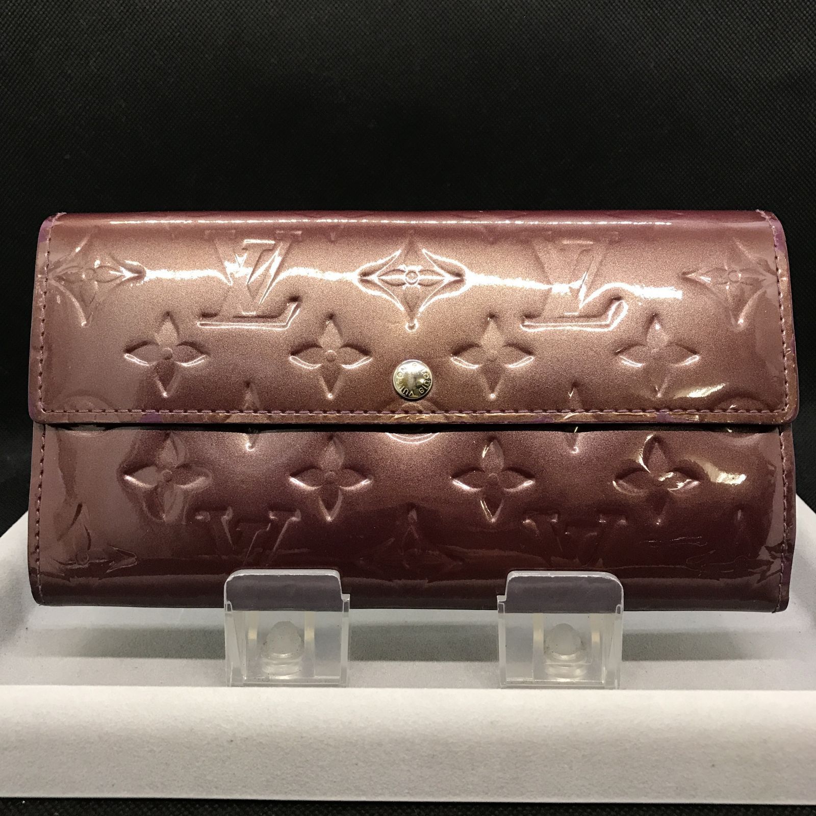 Louis Vuitton 長財布 ヴェルニ ボルドー ルイ・ヴィトン Louis 