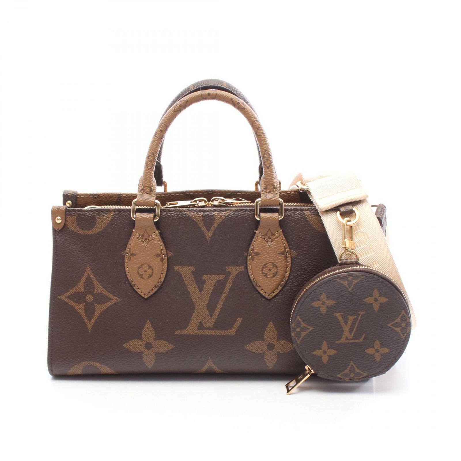 LOUIS VUITTON ルイ・ヴィトン オンザゴー EW ハンドバッグ