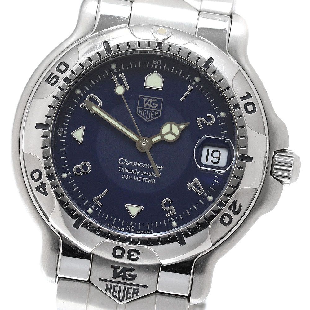 タグホイヤー TAG HEUER WH5113-K1 6000シリーズ デイト 自動巻き メンズ _963069