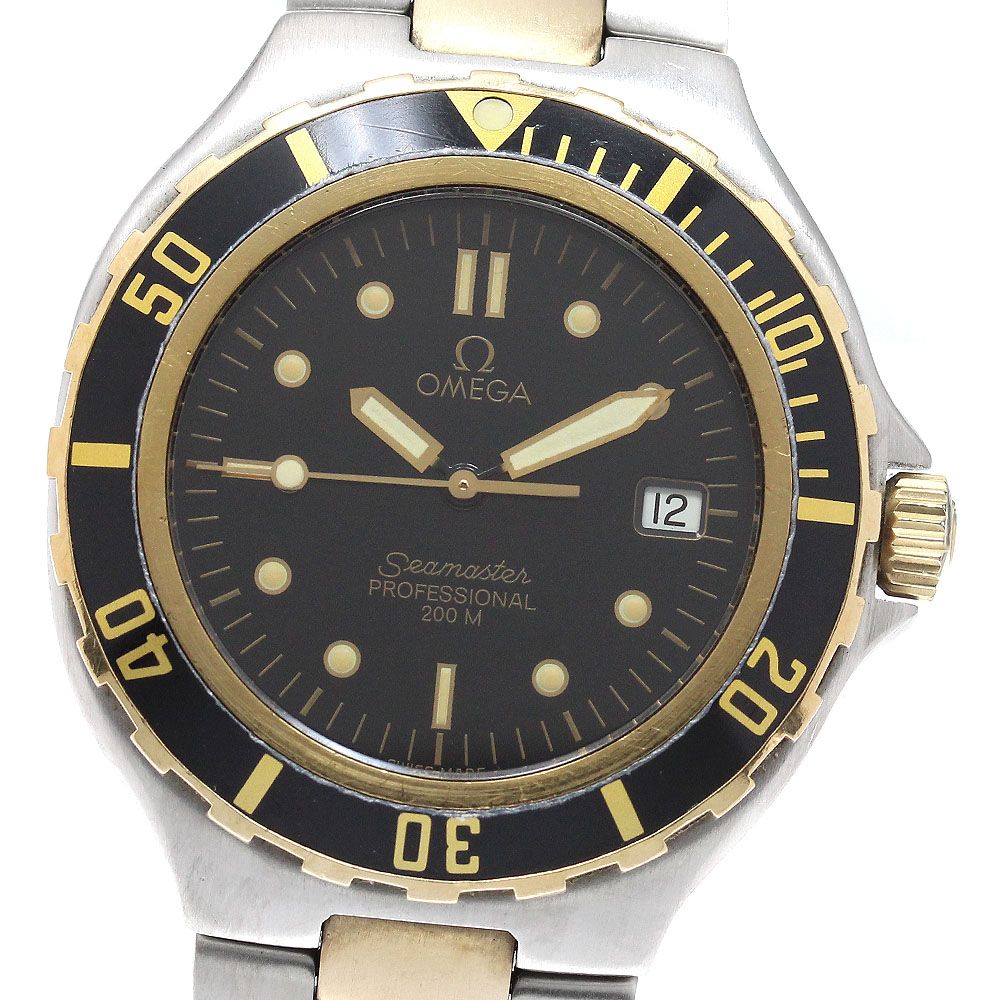 オメガ OMEGA シーマスター200 YGコンビ クォーツ メンズ _960175