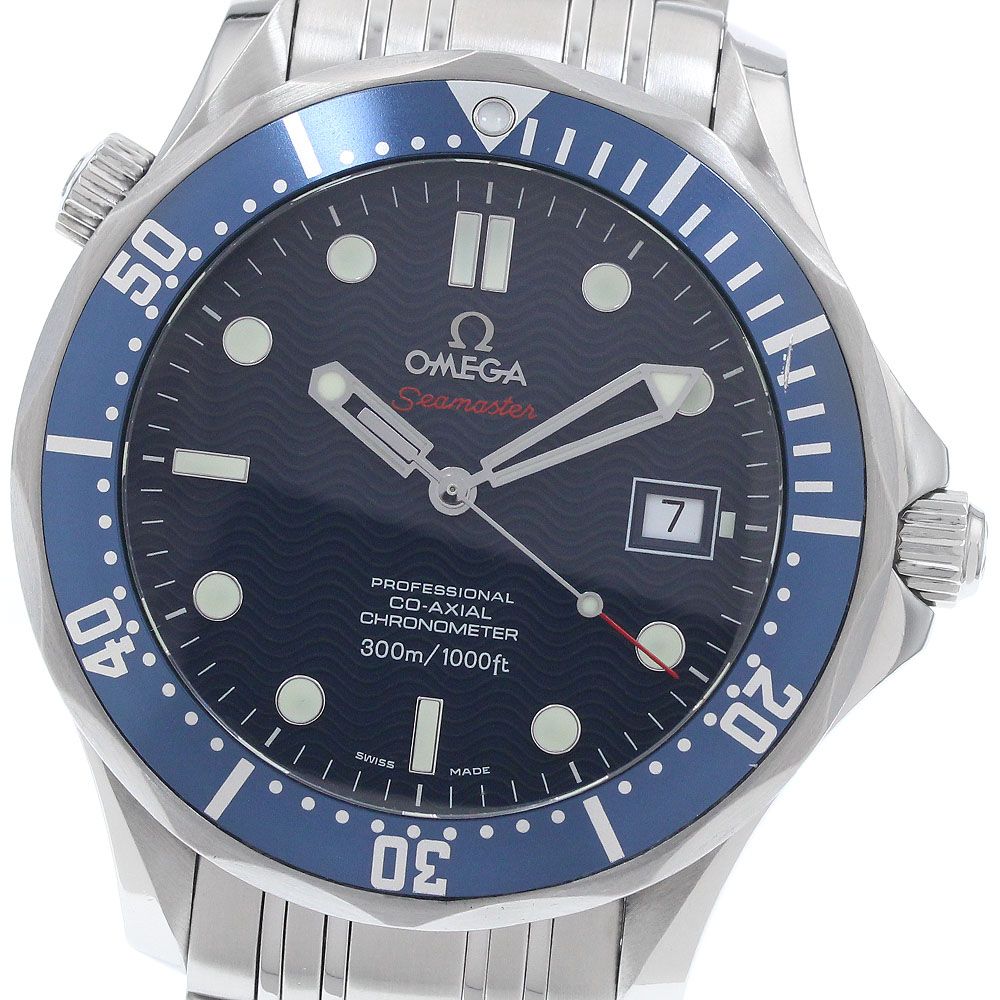 オメガ OMEGA 2220.80 シーマスター プロダイバーズ 300M コーアクシャル デイト 自動巻き メンズ _903233