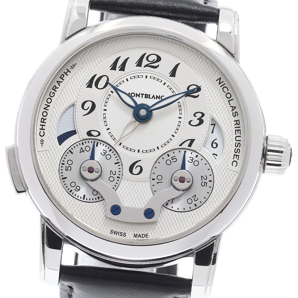 モンブラン MONTBLANC 7138 ニコラ・リューセック ワンプッシュクロノ デイト 自動巻き メンズ _962000