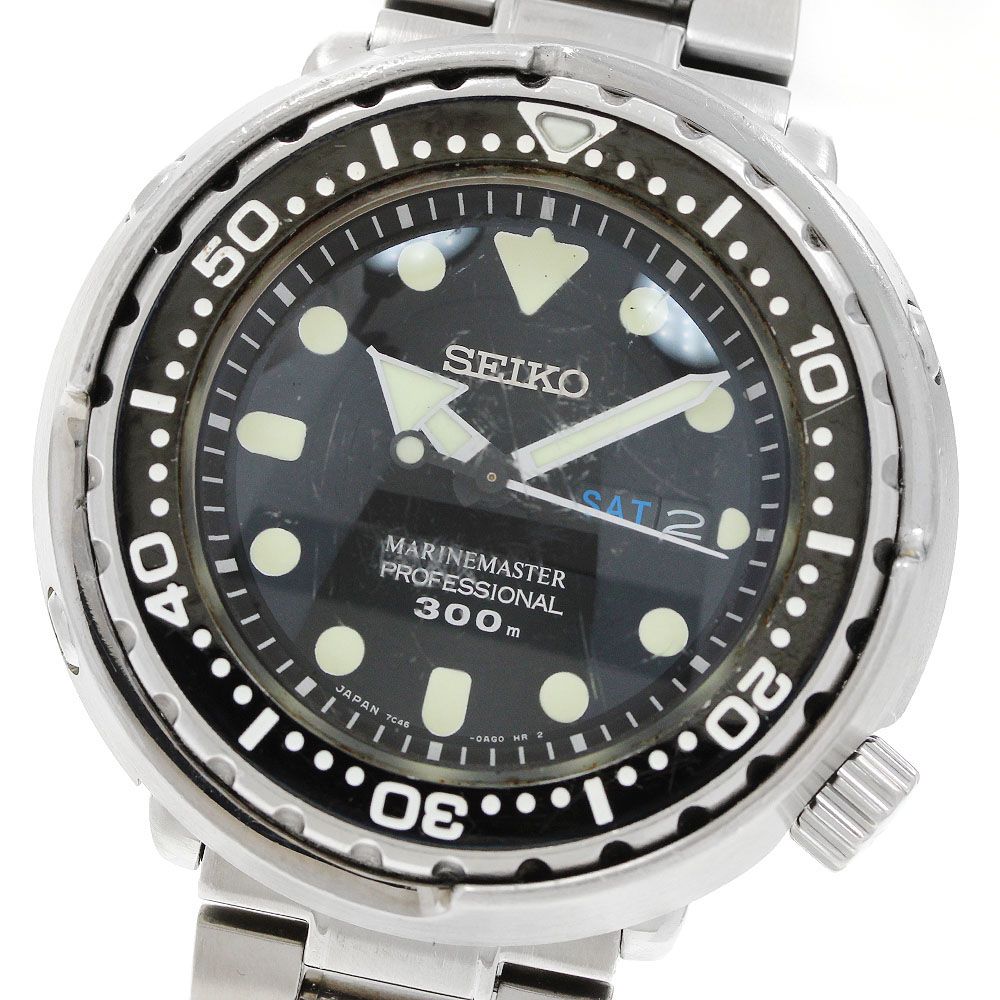 セイコー SEIKO SBBN031/7C46-0AG0 プロスペックス マリーンマスター デイデイト クォーツ メンズ _943331