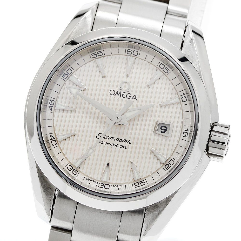 オメガ OMEGA 231.10.30.60.02.001 シーマスター アクアテラ デイト クォーツ レディース _957699