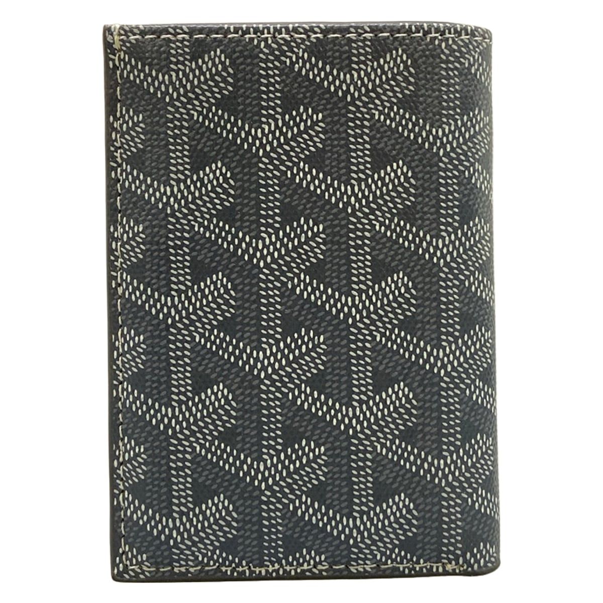 GOYARD(ゴヤール) カードケース美品 - ダークグレー×グレー