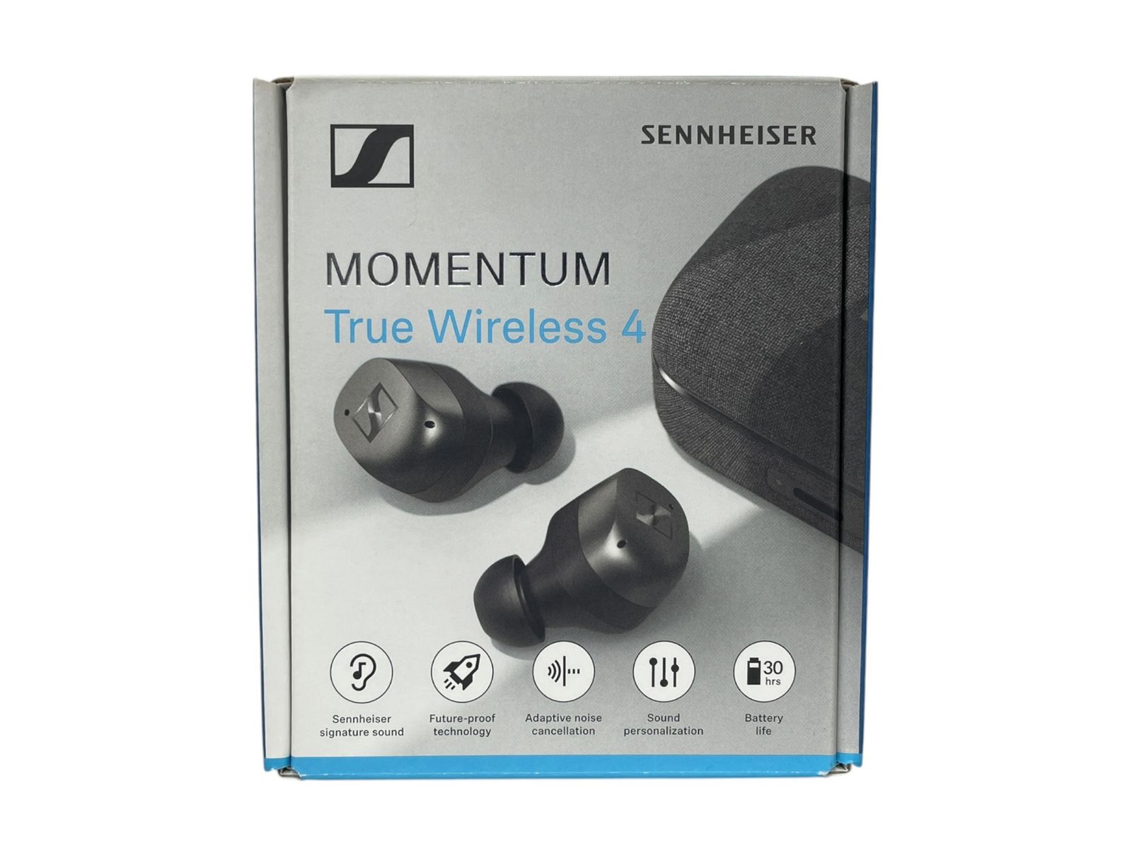 SENNHEISER (ゼンハイザー) MOMENTUM True Wireless 4 ワイヤレスイヤホン MTW4 C ブラック 家電/043