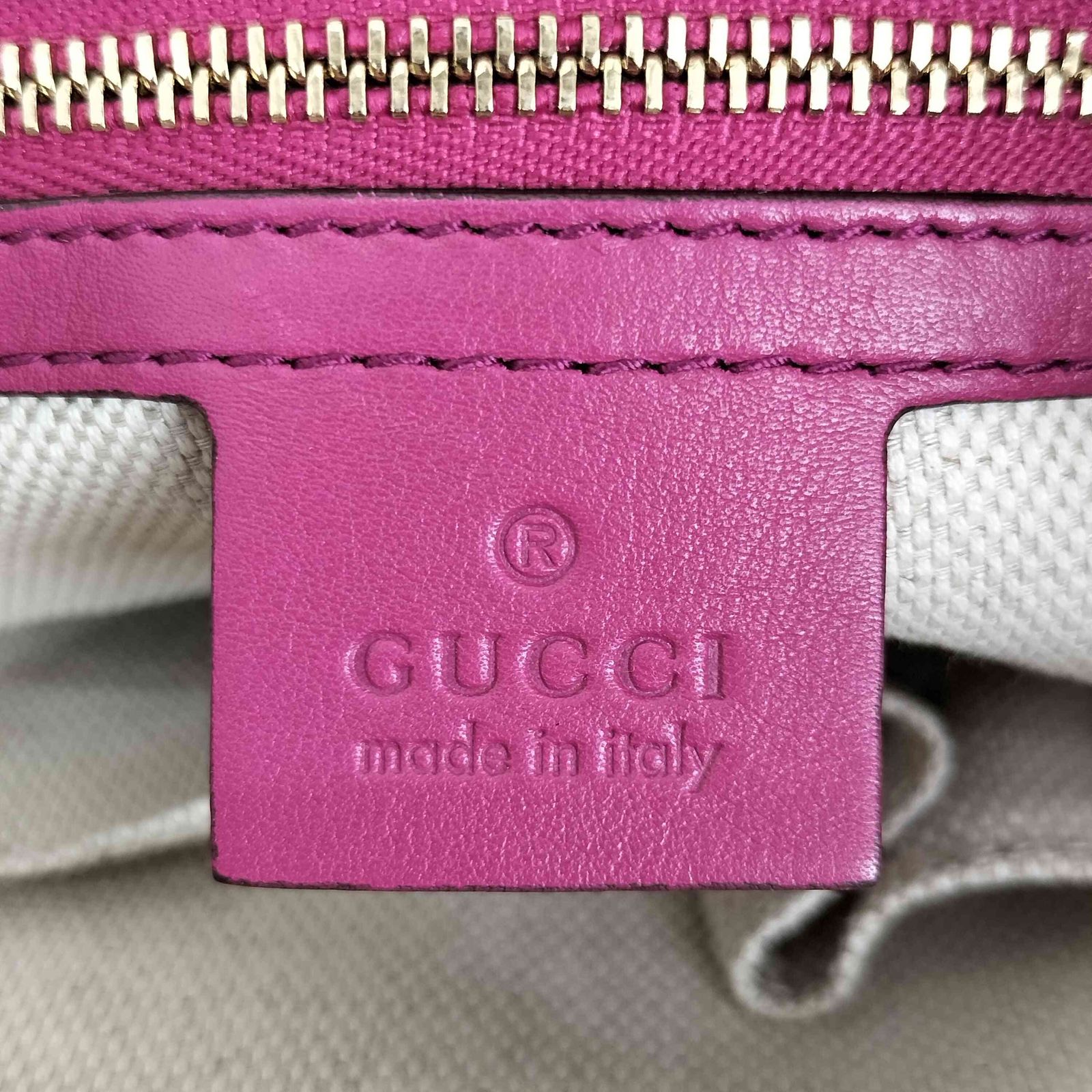 グッチ GUCCI 2WAY ソーホー フリンジ パテント ハンドバッグ 