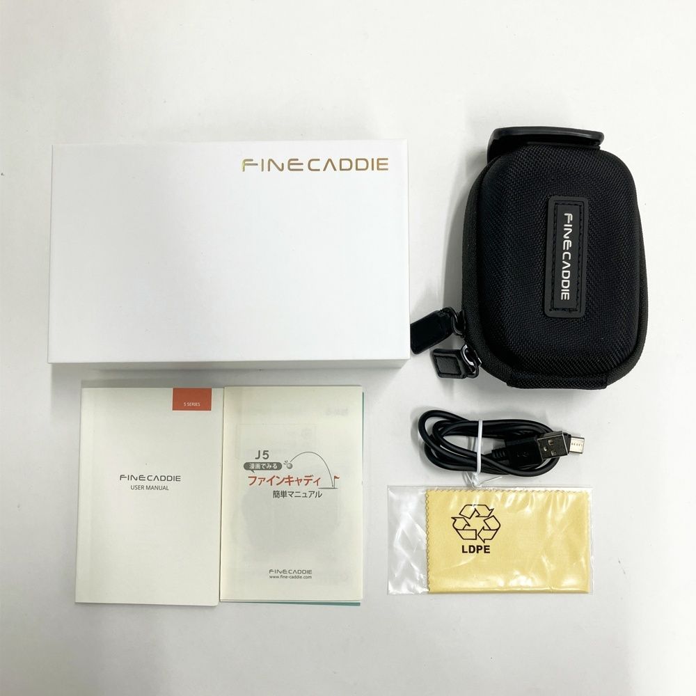 FINE CADDIE ファインキャディ スコープ レーザー距離計 J5 ブラック系