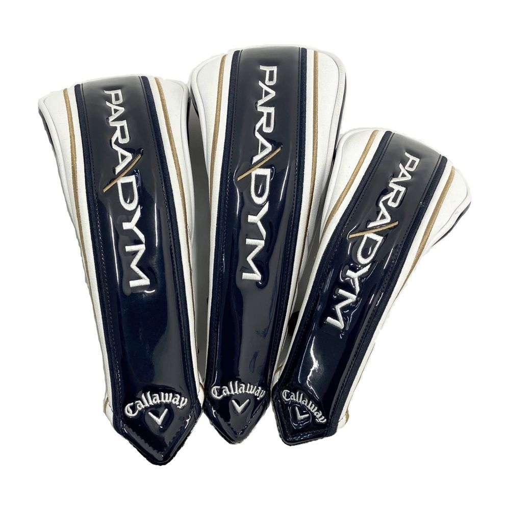 CALLAWAY キャロウェイ ヘッドカバー 3点セット ネイビー系 FW×2 UT×1 [240101712575] ゴルフウェア ストスト
