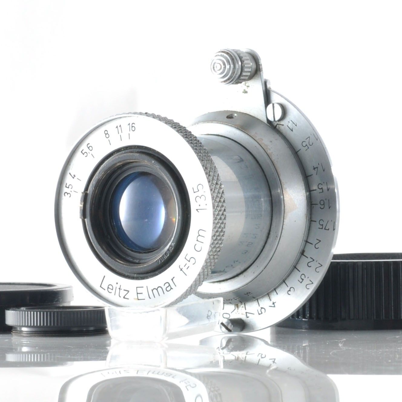 【ライカ】Leica Leitz Elmar エルマー 5cm F3.5 L39 TLM 標準レンズ #S043b