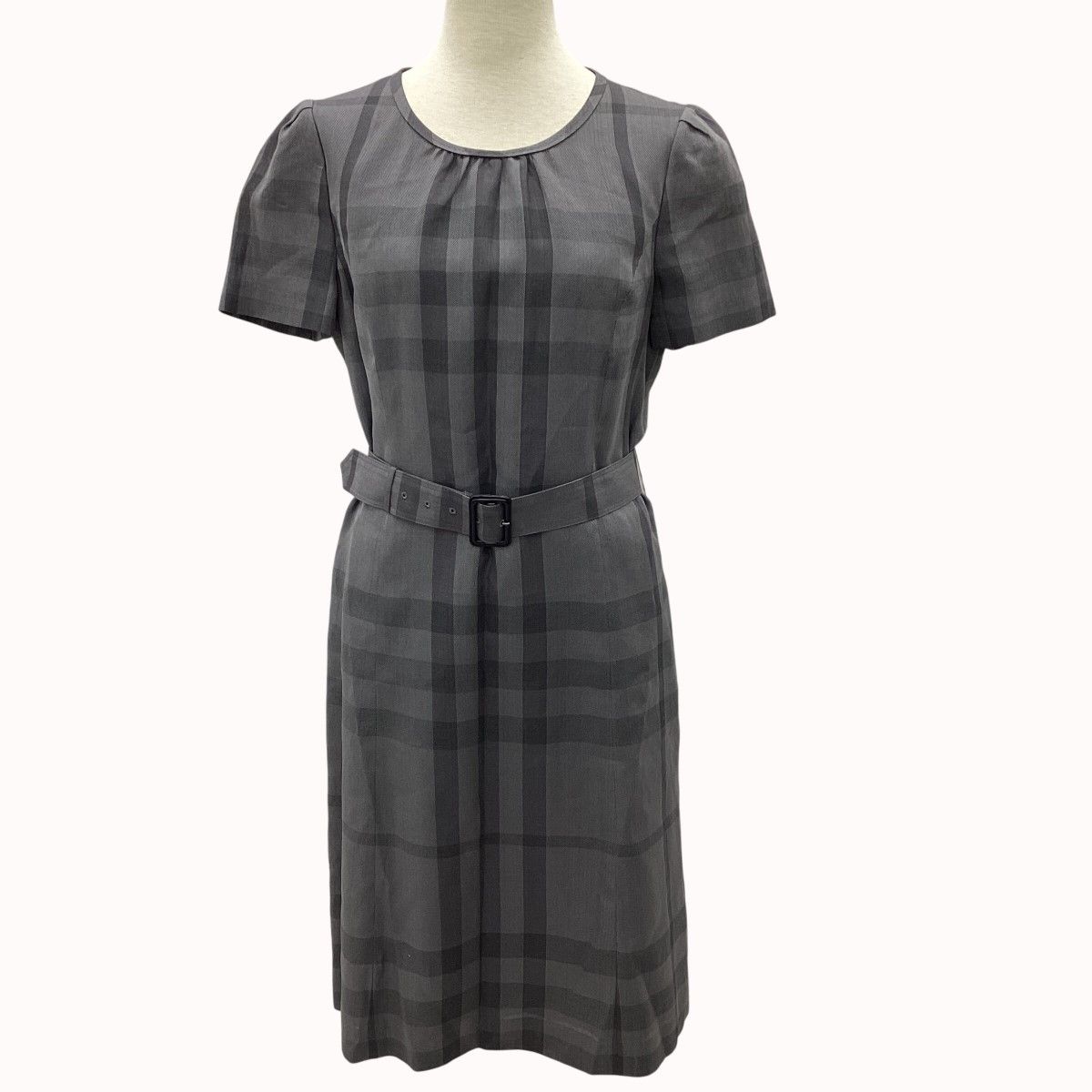 BURBERRY LONDON バーバリーロンドン レディース ワンピース SIZE 40 グレー