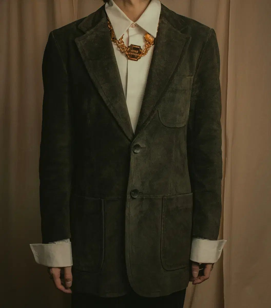 (48) TOM FORD トムフォード スウェード ジャケット