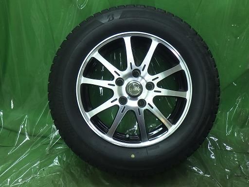 【中古】195/65R15 ノア QUONT 15インチ ブリヂストン アイスパートナー2 【中古】195/65R15 ノア QUONT 15インチ ブリヂストン アイスパートナー2