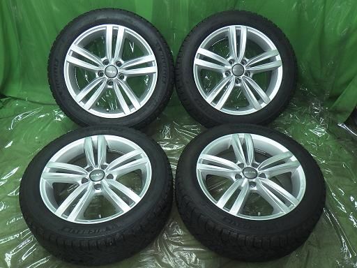 【中古】205/55R17 ゴルフ MAK 17インチ ミシュラン X-ICE SHOW
