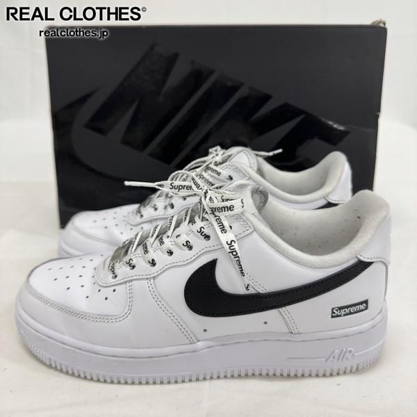 Nike Air Force 1 Supreme ホワイト-24
