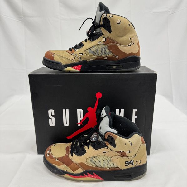 Supreme×NIKE/シュプリーム×ナイキ AIR JORDAN 5 RETRO/エアジョーダン
