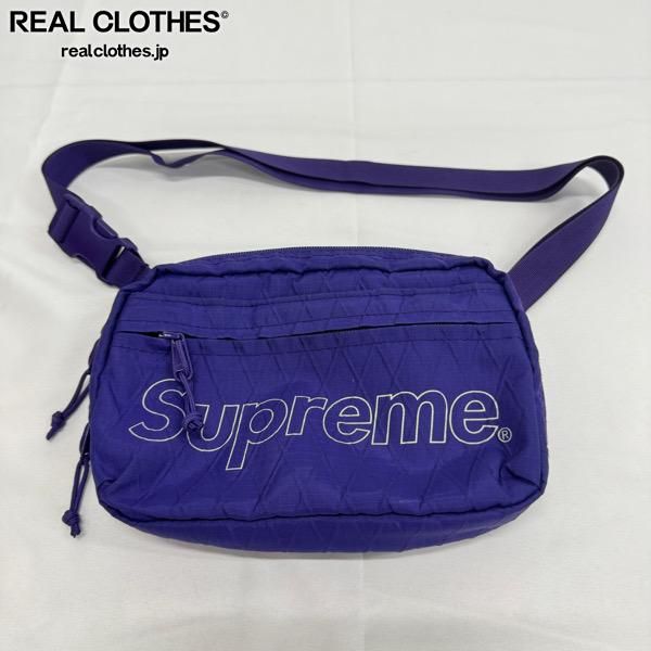 Supreme/シュプリーム【18AW】Shoulder Bag/ショルダーバッグ/パープル 