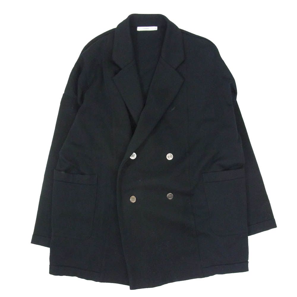 ヤシキ YASHIKI 25SS YSK-25SS-KN04 Seion Double Jacket セイオン ダブル テーラード ジャケット ブラック系 F【中古】