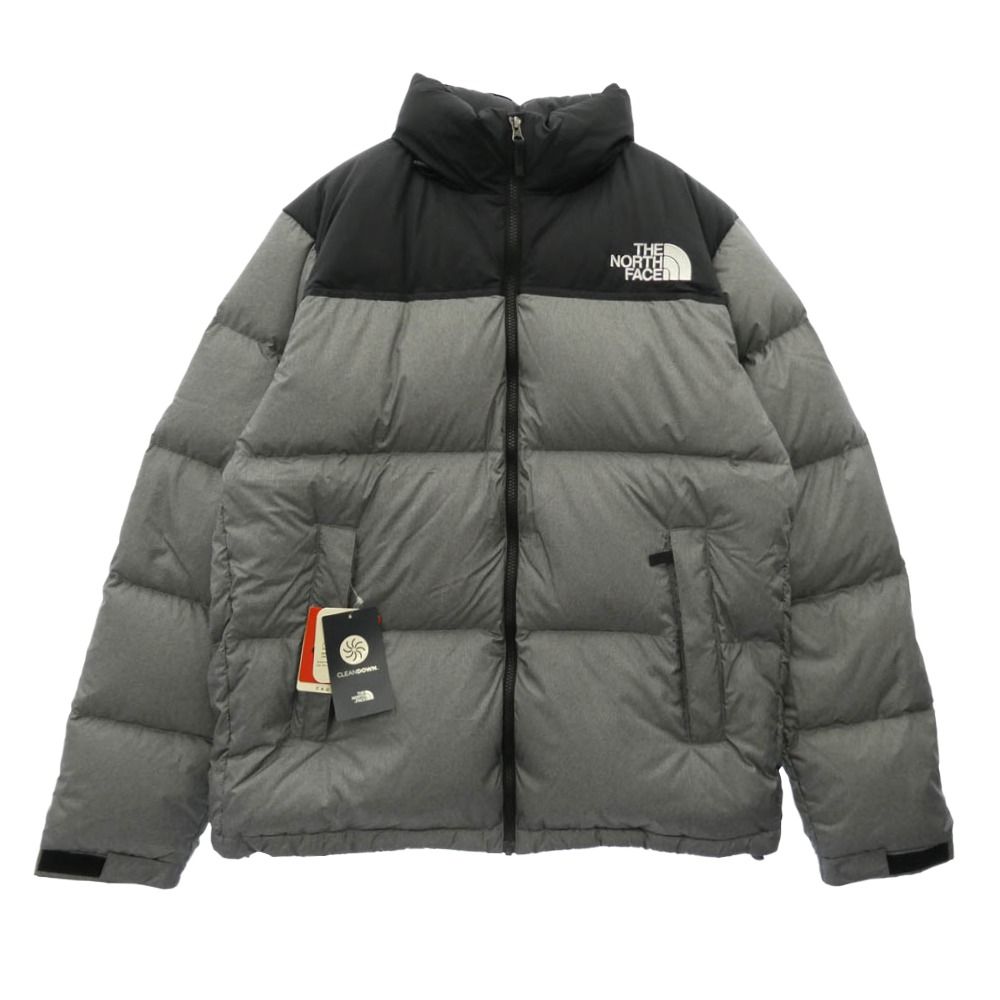 THE NORTH FACE ノースフェイス ND91842 Novelty Nuptse Jacket ノベルティー ヌプシ ダウン ジャケット グレー系 XXL【新古品】【未使用】【中古】