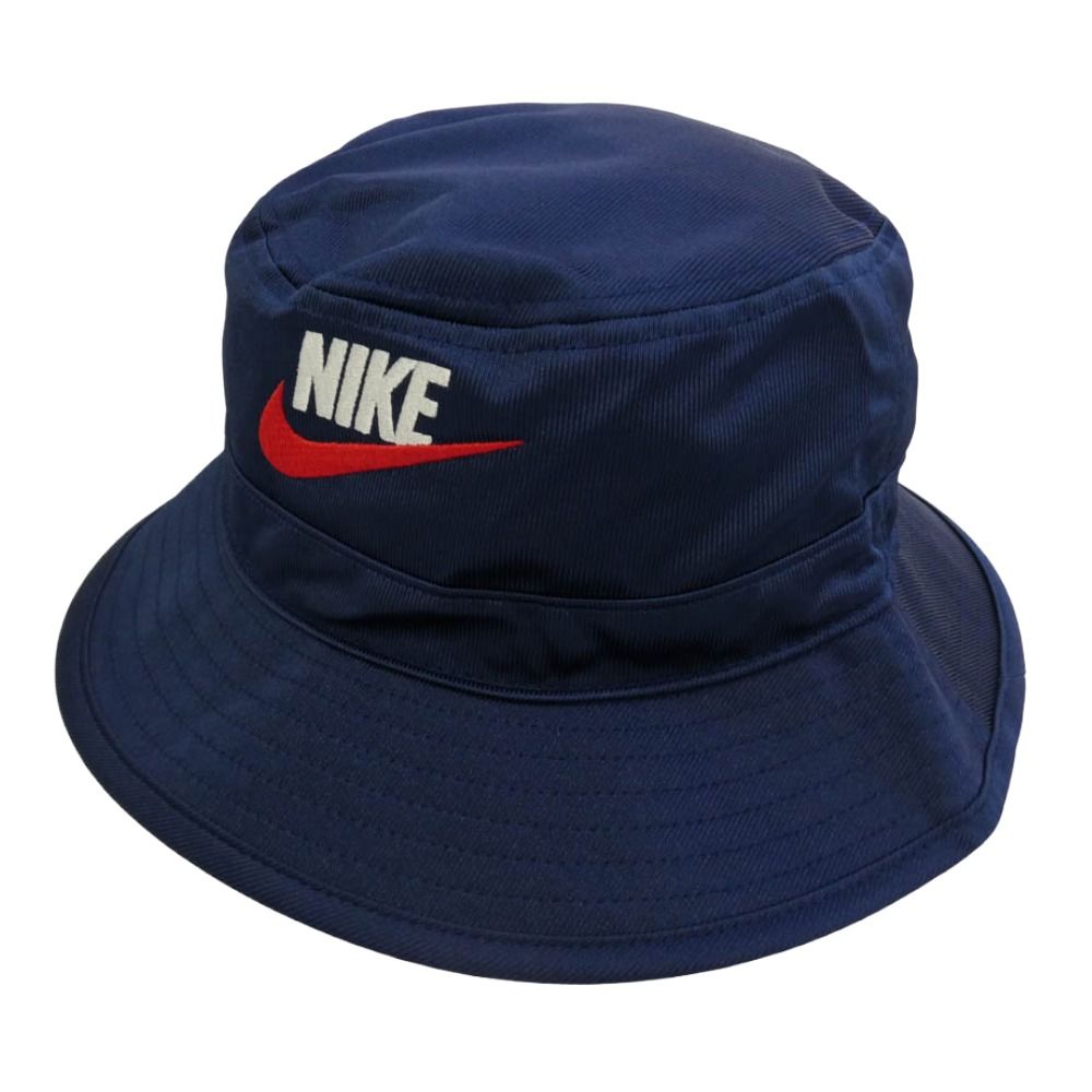 Supreme シュプリーム NIKE ナイキ 24SS FZ6789-410 x Nike ナイキ Dazzle Crusher スウッシュ刺繡 ダズル クラッシャー ハット 帽子 ネイビー系 S/M【極上美品】【中古】