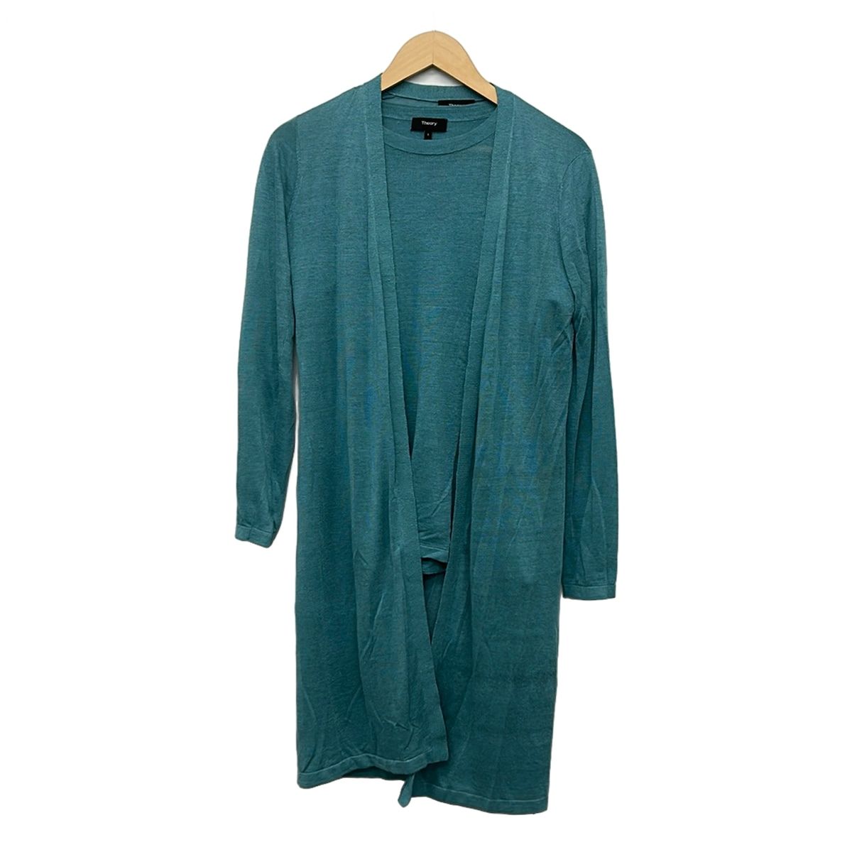 theory(セオリー) アンサンブル レディース - ブルーグリーン