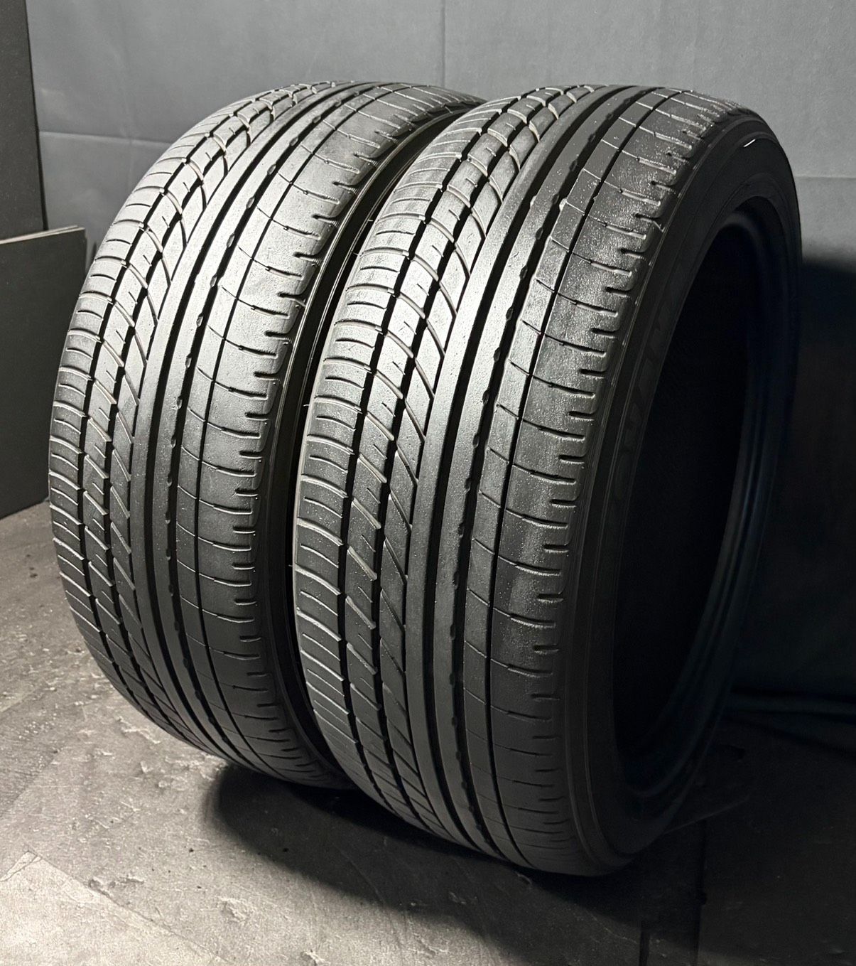 2023年製 約6.7mm ヨコハマ　YOKOHAMA PARADA PA03 225/50R18C 107/105 H 2本 h_2386