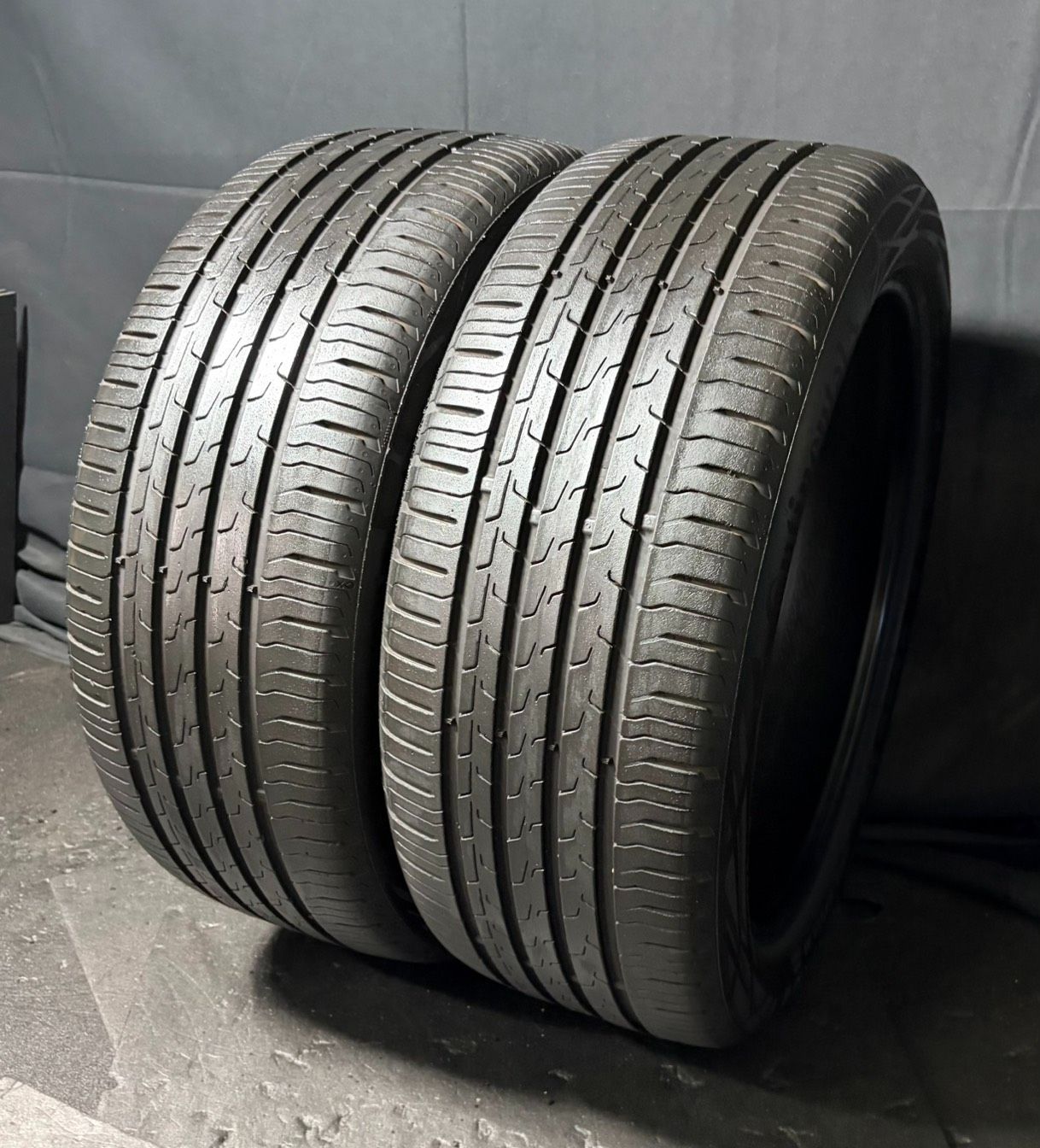 2022年製 約9分山 コンチネンタル　Continental エココンタクト　EcoContact 6 MO 225/45R18 2本 h_2382