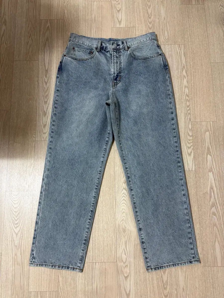 ディスイズネバーザット レギュラー デニム パンツ (L) (1回 着用 新 商品 級)