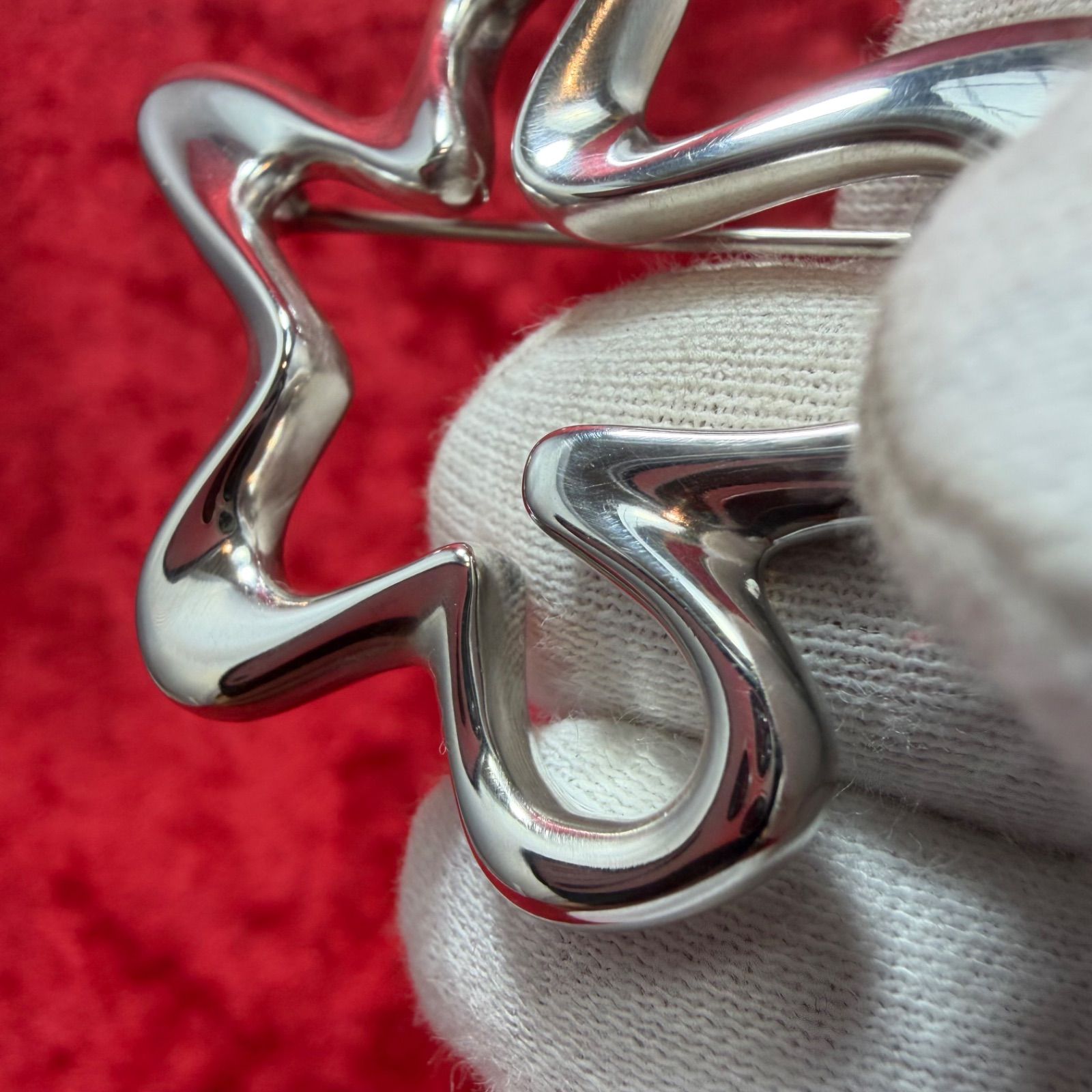 美品 ブローチス プラッシュ ♯321 ジョージジェンセン/GEORG JENSEN